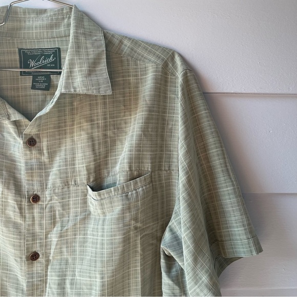 Woolrich Men's Green Plaid Shirt - Picture 5 of 16